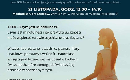 Spotkanie warsztatowo- edukacyjne o uważności 21.11.2025
